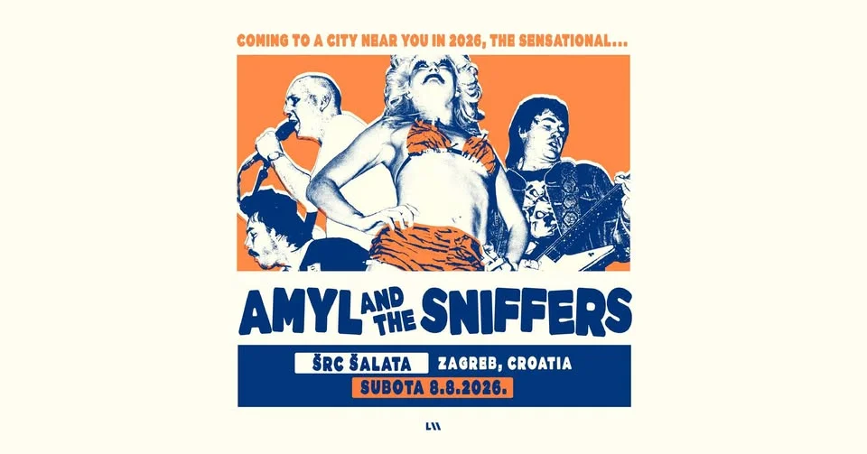 Amyl and the Sniffers u Zagrebu!