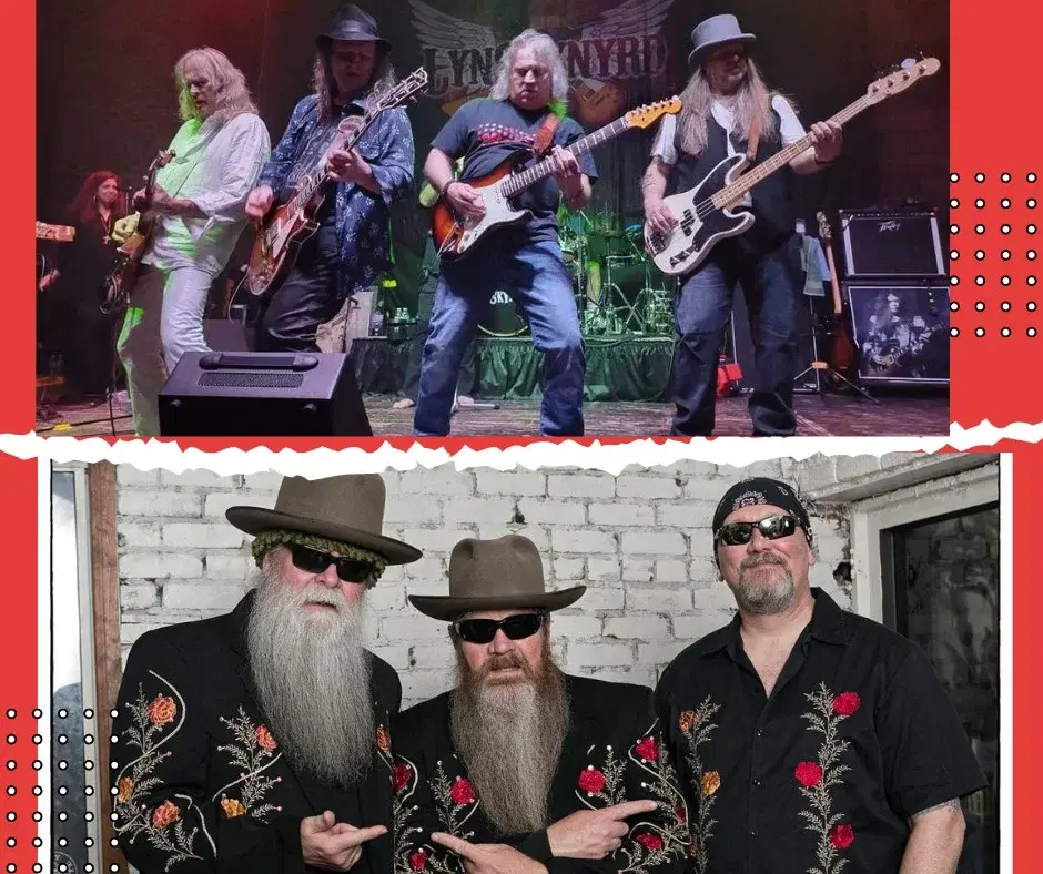 LynSkynrd/Eliminator: Tributes to Lynyrd Skynyrd & ZZ Top- Sat., 4/25, Doors open 7 p.m., Show at 8 p.m.