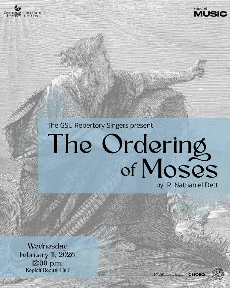 Repertory Singers present "The Ordering of Moses"