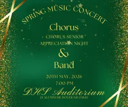 Spring Music Concert - Chorus Senior Appreciation