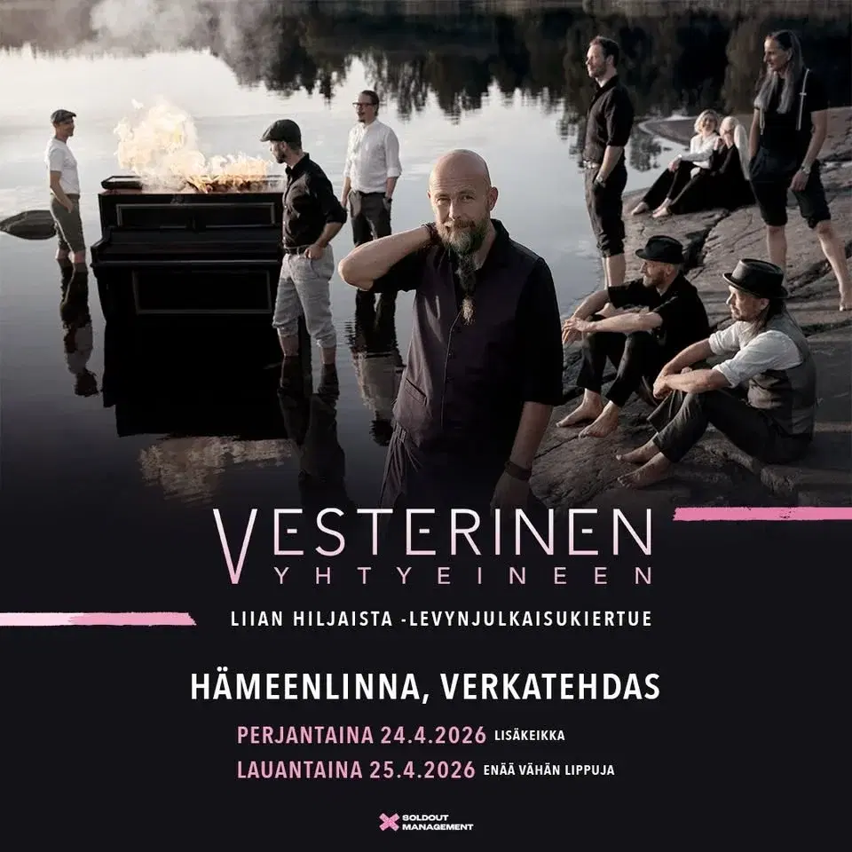 Vesterinen Yhtyeineen / Hämeenlinna, Verkatehdas