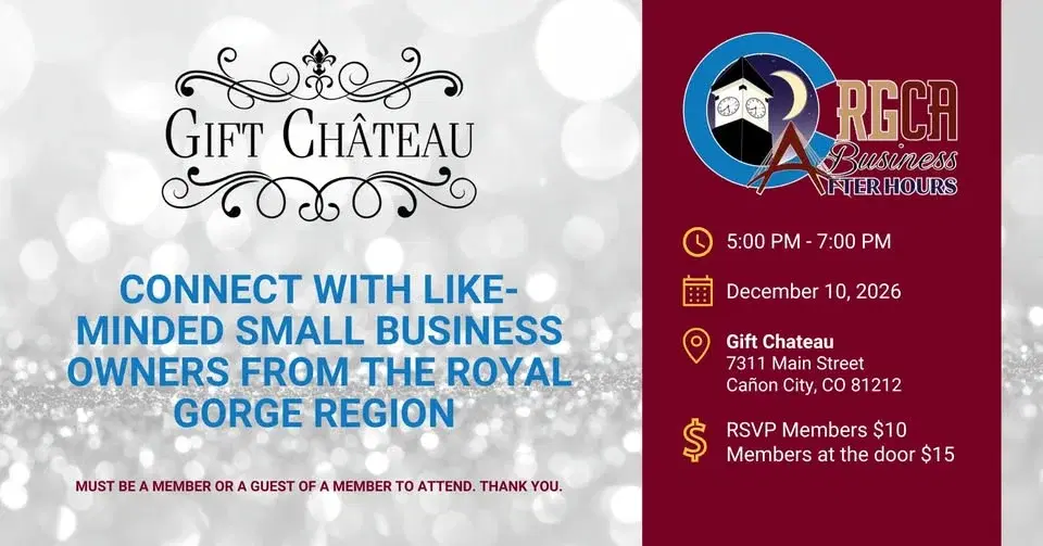 Royal Gorge Chamber Alliance Business After Hours - Gift Chateau