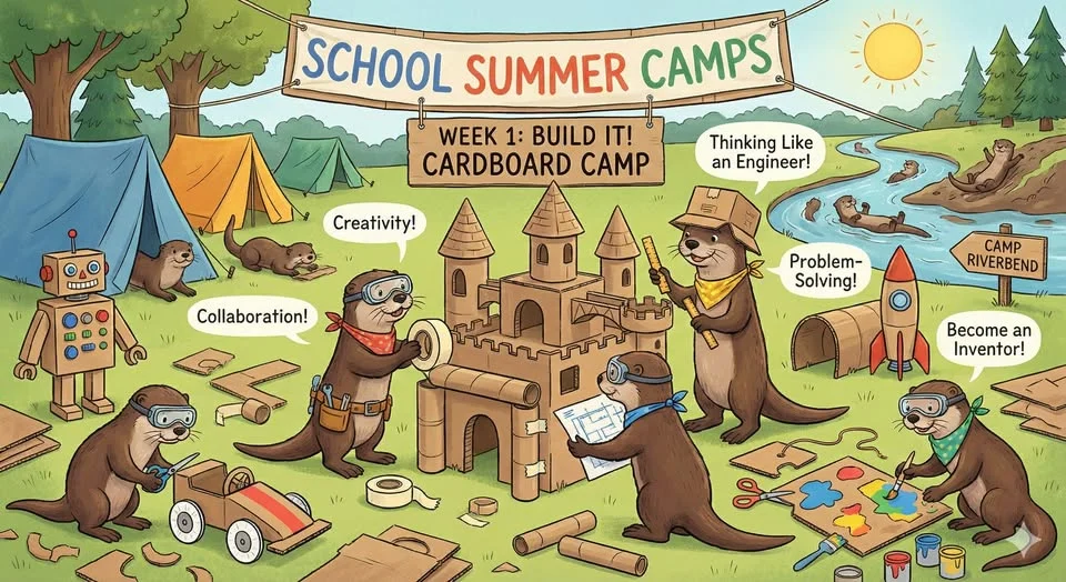 Build It! Cardboard Camp