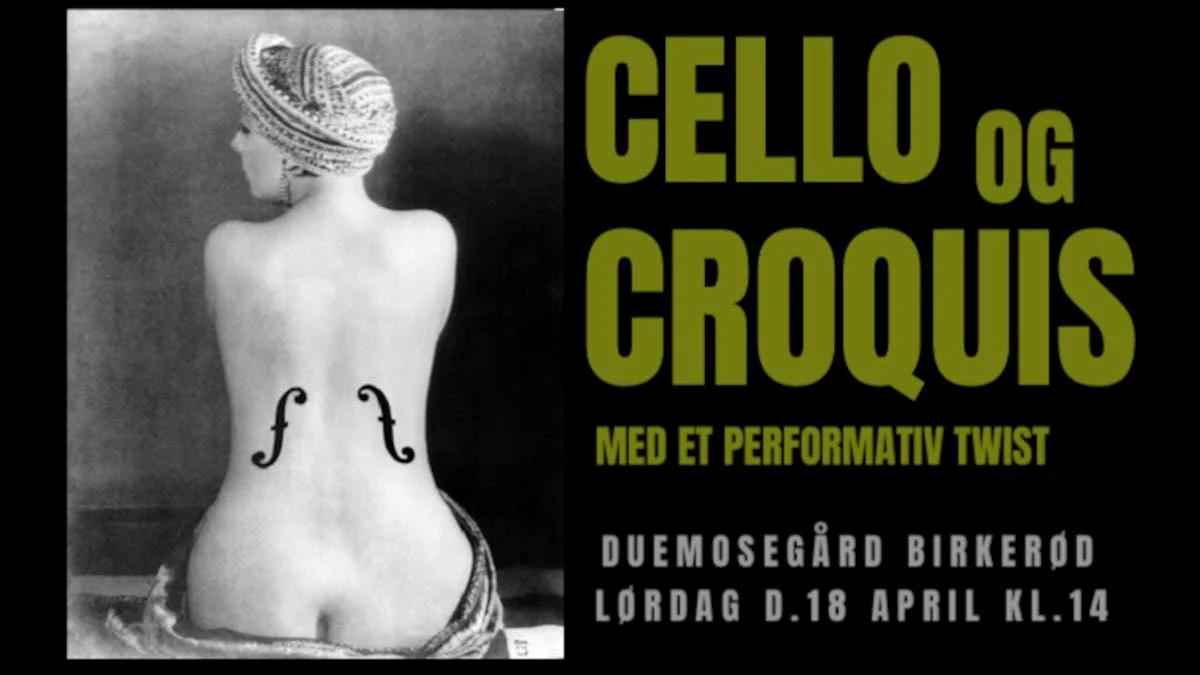 Cello og Croquis - med et performativ twist