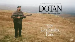Dotan • Les Étoiles, Paris • 10 avril 2026