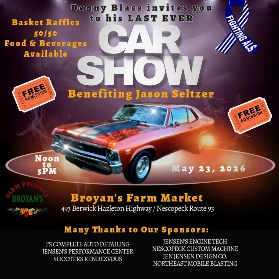 Car Show to Benefit Jason Seltzer