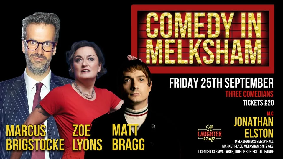 September's Comedy in Melksham