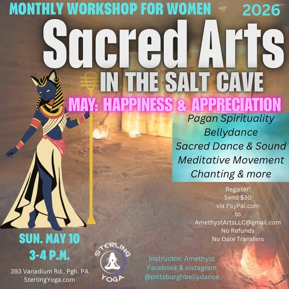 Sacred Arts in the Salt Cave (MAY: Happiness & Appreciation)