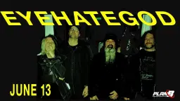 EYEHATEGOD // Live at Plan B – Malmö