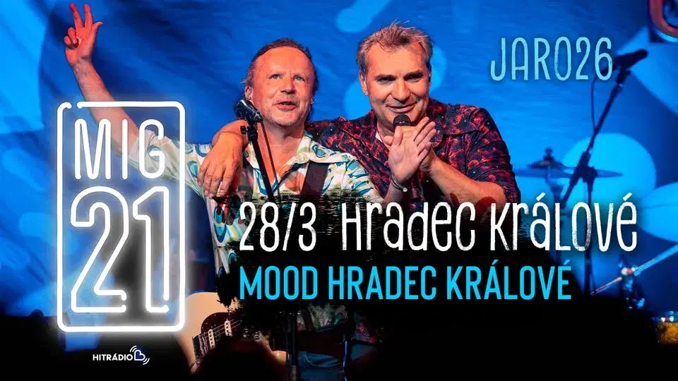MIG 21 I JARO TOUR 2026 - MOOD Hradec Králové