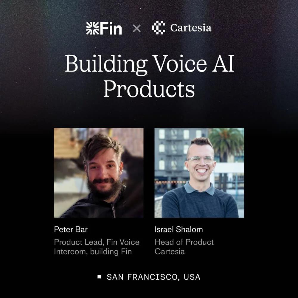 Fin x Cartesia: Building Voice AI Products