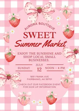 Sweet Summer Market 🍓