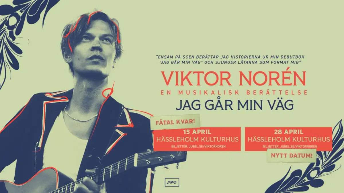 Jag går min väg - En musikalisk berättelse med Viktor Norén