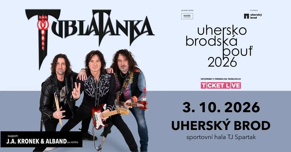 Tublatanka Tour 2026 - Uherskobrodská pouť 2026