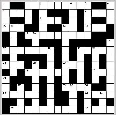 Musikquiz i Korsordsform - Grannar