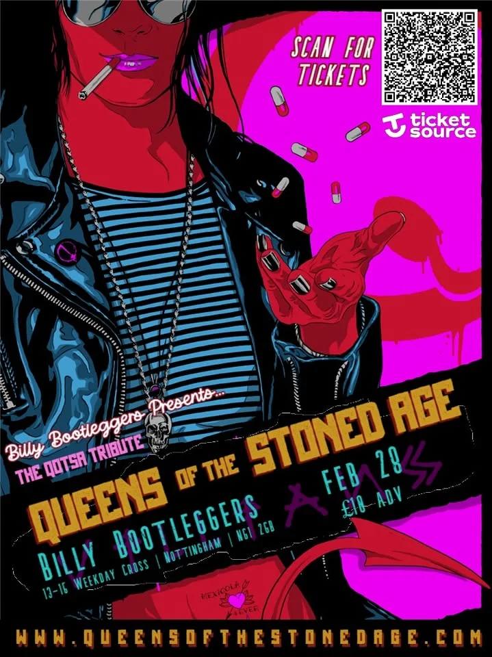 Queens of the Stoned Age Live @ Billy Bootleggers, Nottingham