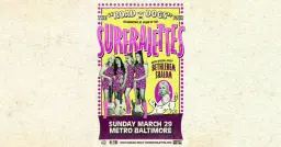 THE SURFRAJETTES w/ Bethlehem Shalom @ Metro Baltimore