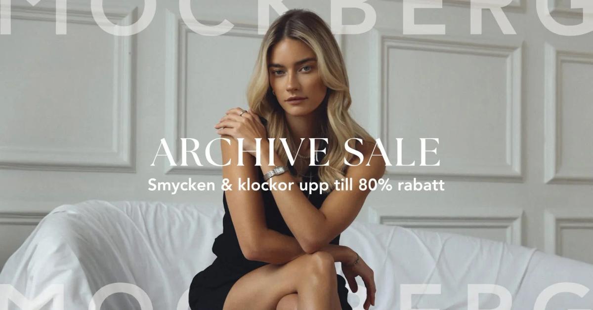 Mockberg Archive Sale 🕰️💎