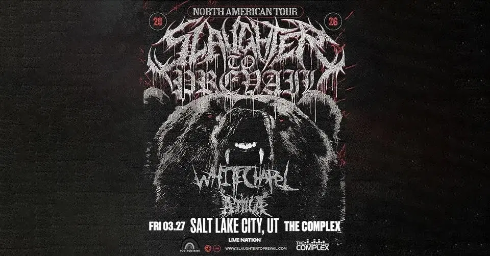 Slaughter To Prevail: North America 2026 with Whitechapel & Attila at The Complex