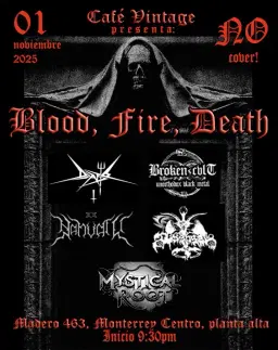 Blood, Fire, Death. 5 abril ,2050