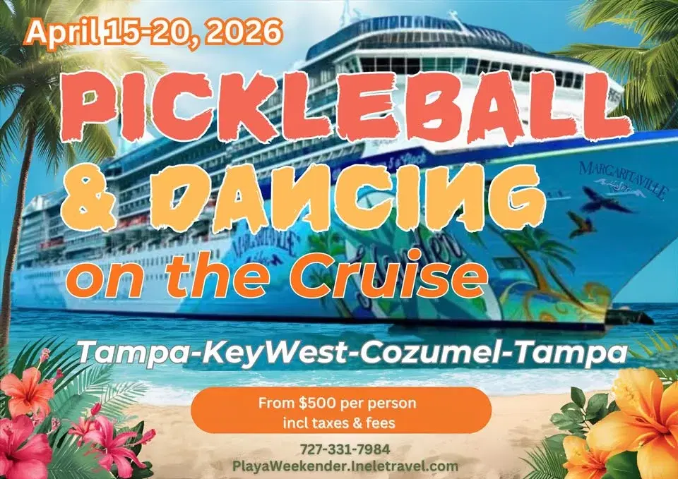 Pickleball & Dancing on the Cruise
