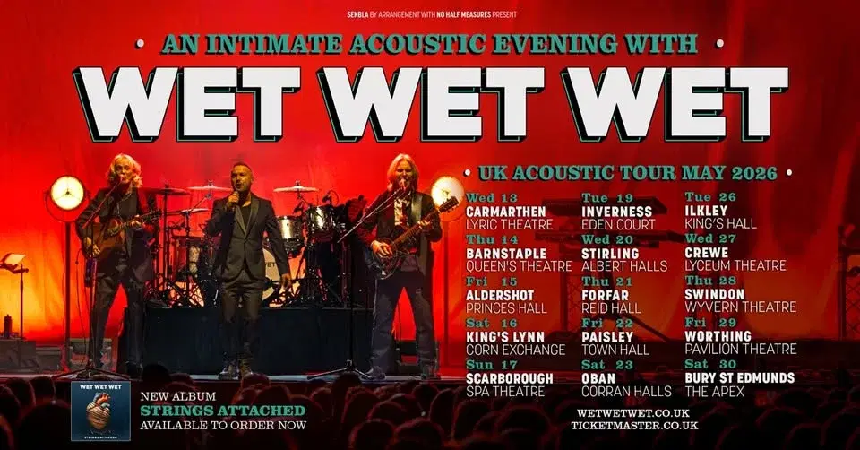 An acoustic evening with Wet Wet Wet