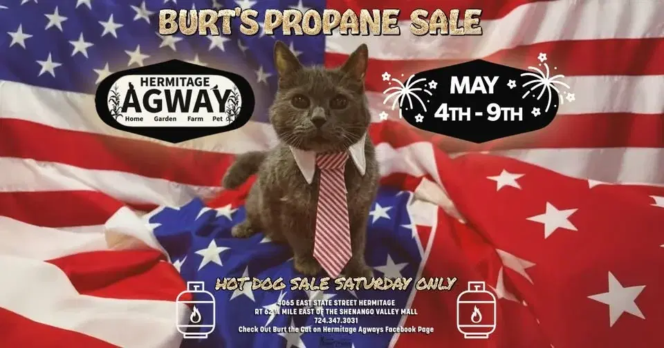 Burt's Propane Sale