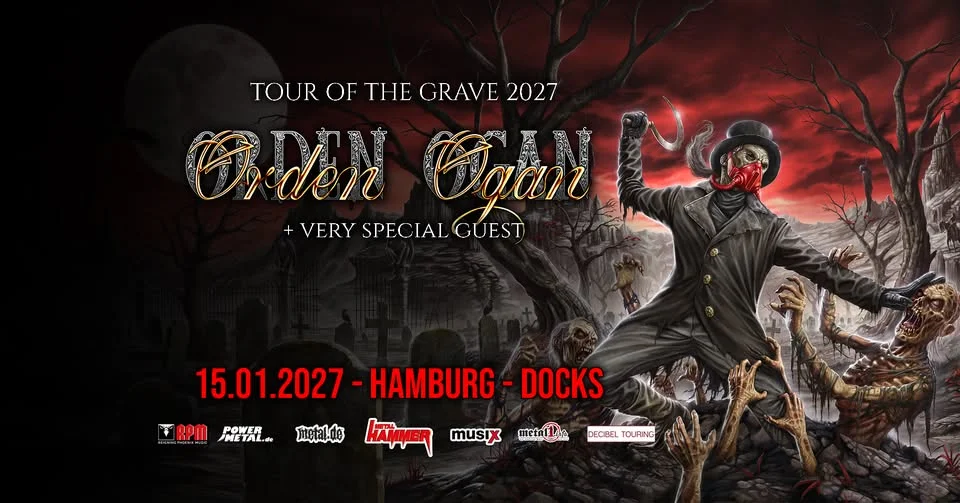ORDEN OGAN - „Tour of the Grave“ 2027 | Hamburg