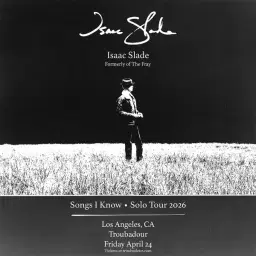 Isaac Slade at Troubadour