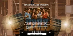 Beginner Line Dancing, Sips, Shopping & Social!