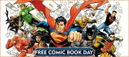 Free Comic Book Day 2026 w/guest artists!!