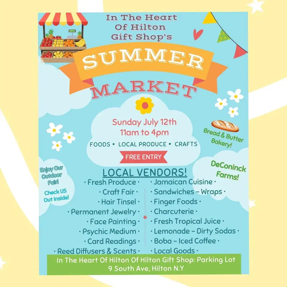 Summer Market In The Heart Of Hilton ☀️