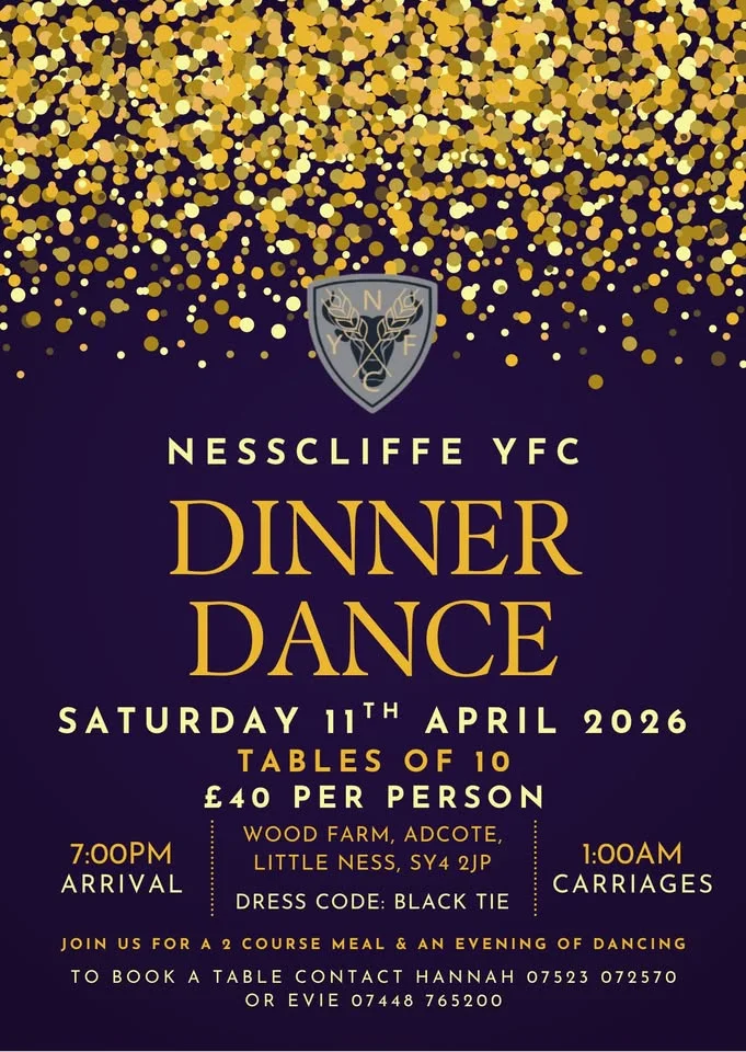 NESSCLIFFE YFC DINNER DANCE