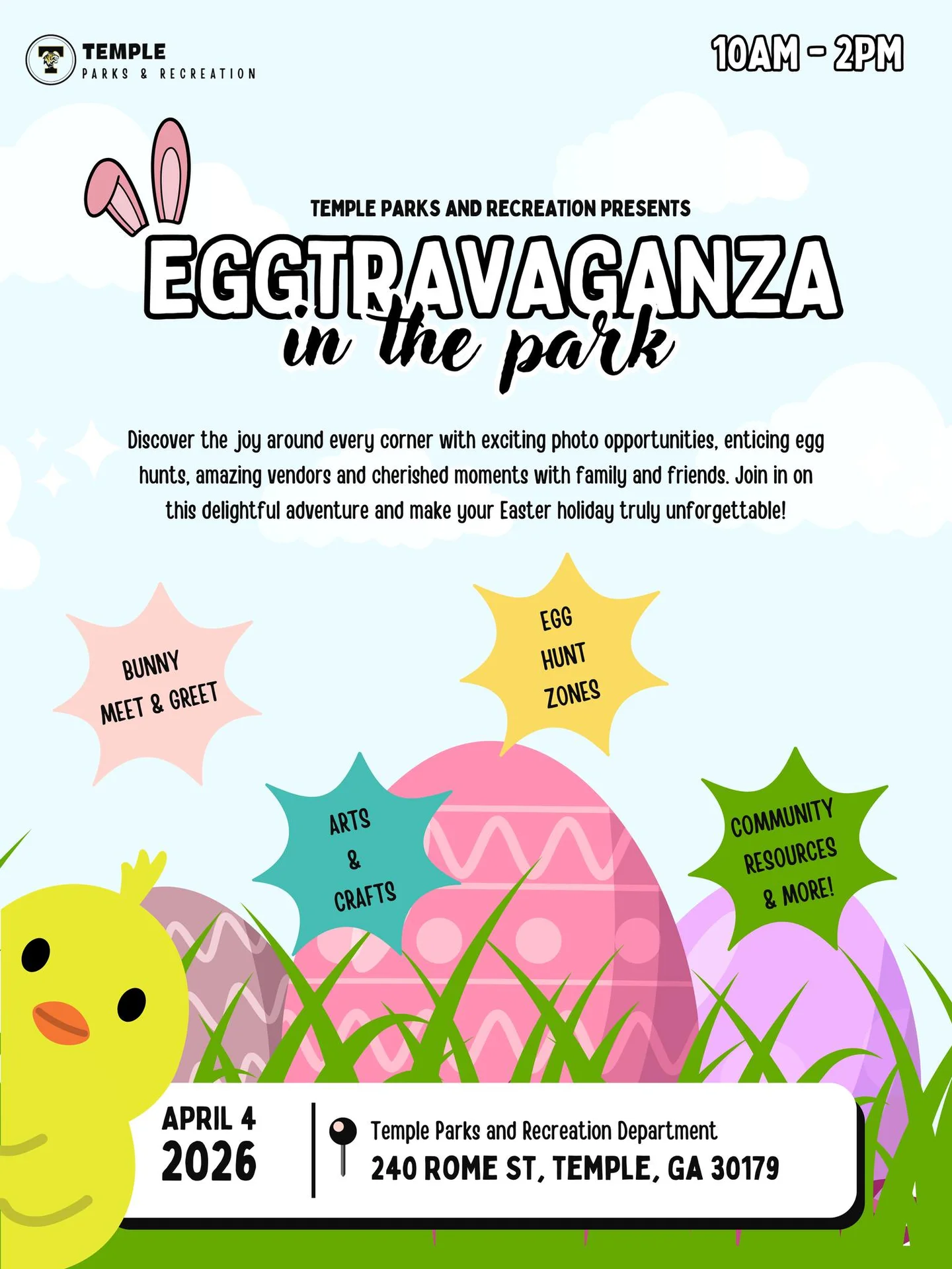 Eggtravaganza in the Park