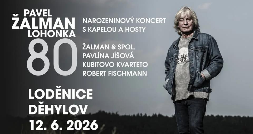 Pavel Žalman Lohonka – 80 Narozeninový koncert s hosty - Pavlína Jíšová, smyčcové Kubitovo kvarteto
