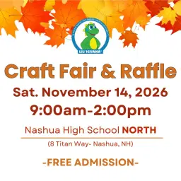 Lil' Iguana's Craft Fair & Raffle