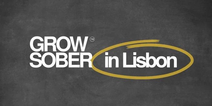 GrowSober coffee meet in Lisbon