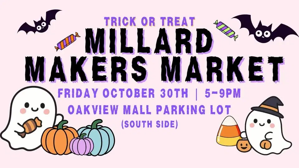 Trick or Treat Millard Makers Market