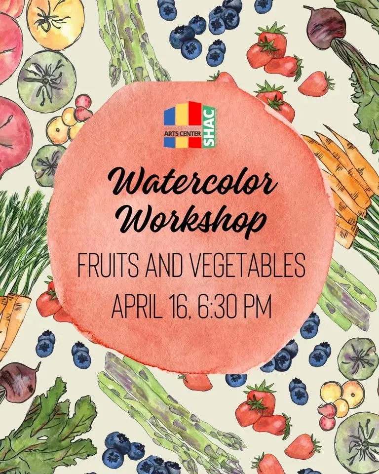 Fruits and Vegetables Watercolor Workshop