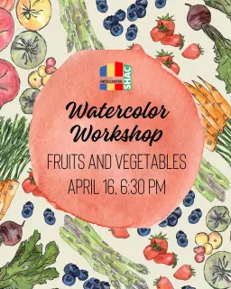 Fruits and Vegetables Watercolor Workshop
