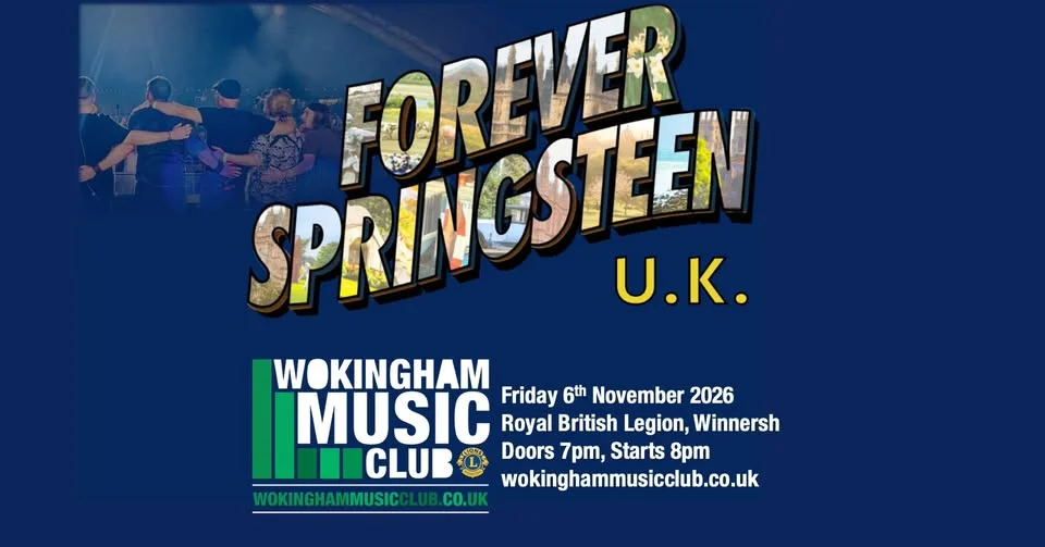 Wokingham Music Club - Forever Springsteen
