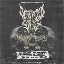 Defeated Sanity, Vulvodynia, Organectomy, Scasm, & More at The Handlebar