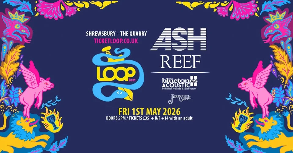 ASH + REEF + THE BLUETONES ACOUSTIC | THE QUARRY, SHREWSBURY