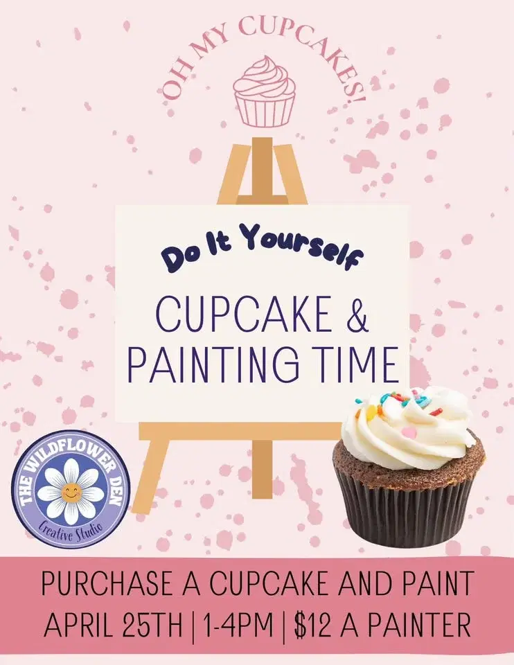 Cupcake & Painting Time