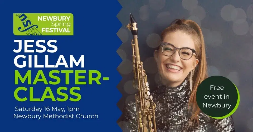 Jess Gillam Masterclass | Newbury Spring Festival | FREE EVENT IN NEWBURY