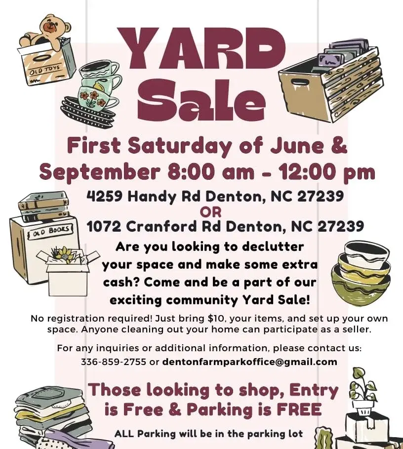 Denton Yard Sale