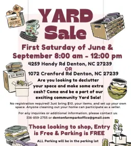 Denton Yard Sale