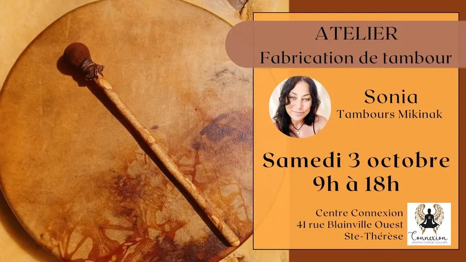 Atelier Fabrication de tambour