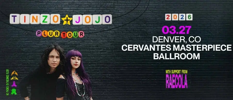 Tinzo + Jojo: PLUR Tour w/ RaeCola