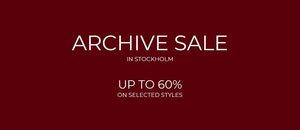 Attáge Archive Sale - Stockholm